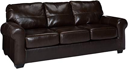 Leather Sofa Beds Queen Size Ashley Furniture Signature Design - Canterelli Contemporary Leather Sofa Bed - QRMEJHC