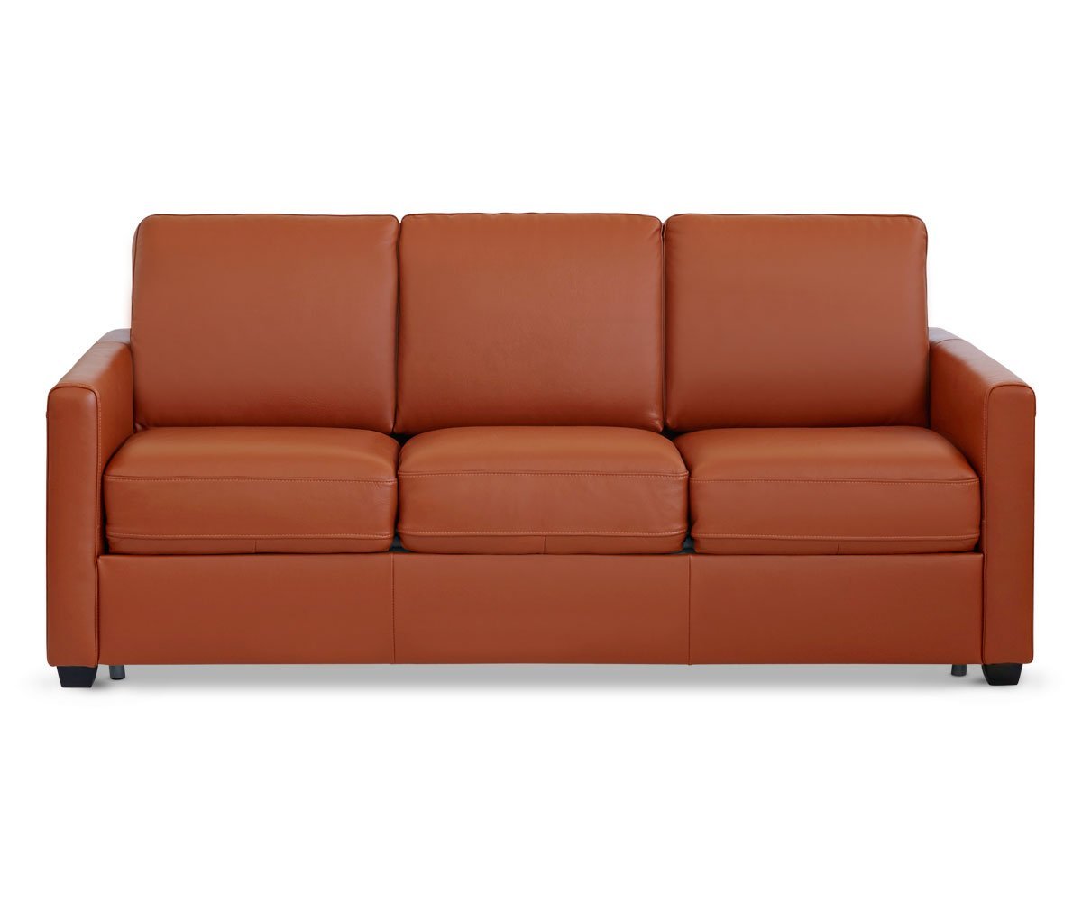 Leather sofa sleeper Queen-Size Jonas leather sofa sleeper LDKTMXG
