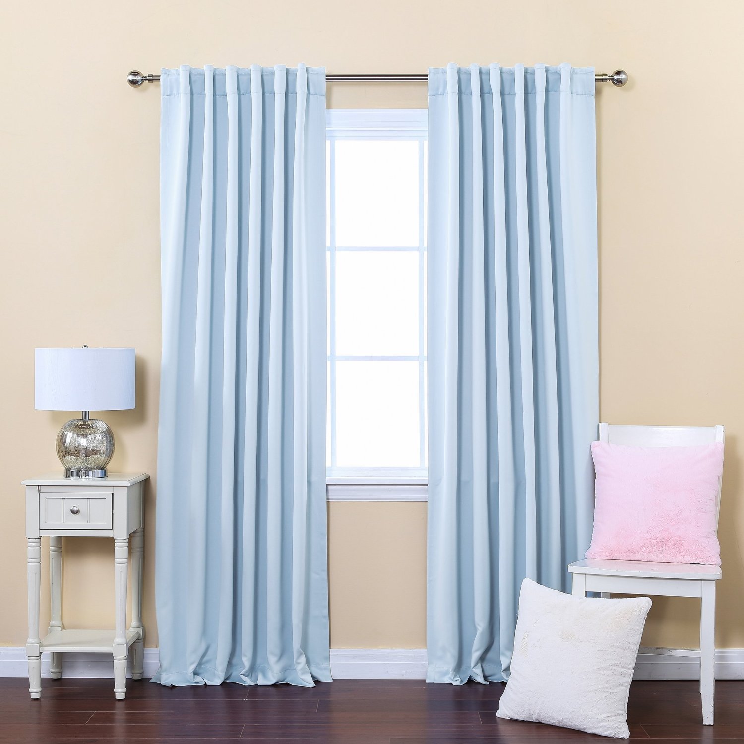 light blue curtains curtain design, interior living room light blue woven curtain on silver RJLSZQI