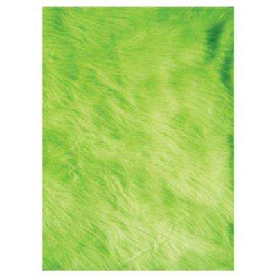 lime green carpets flokati lime green 3 ft. x 5 ft. carpet MYWSNWY