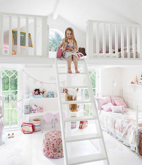 Bedroom ideas for little girls |  Bedroom is for two little girls VYMJFWA