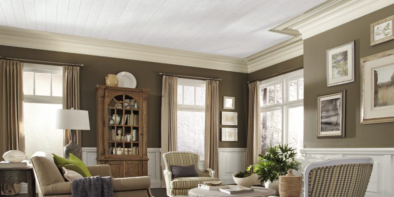 Living room ceiling ideas |  Blankets |  Armstrong Residenti