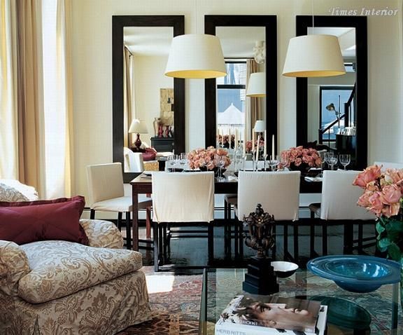 beautiful wall mirrors: decorating with mirrors: home decorating.