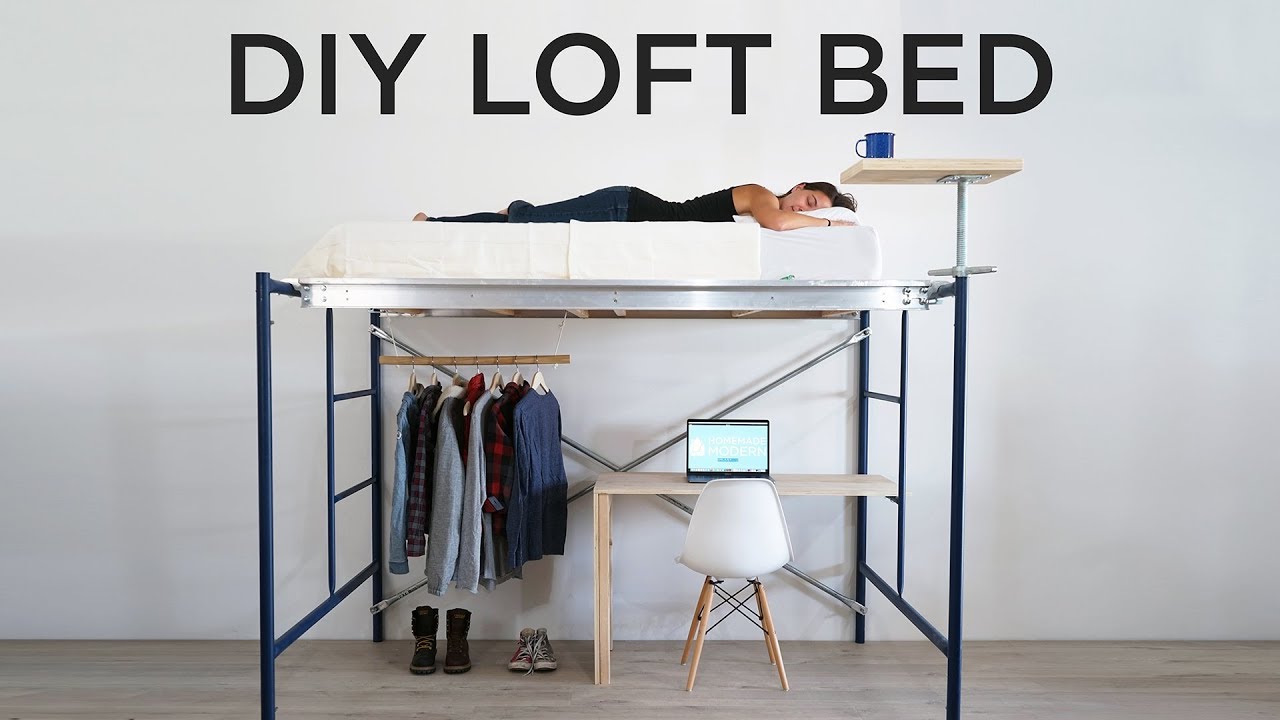 Loft beds DIY loft bed ALLSJKM