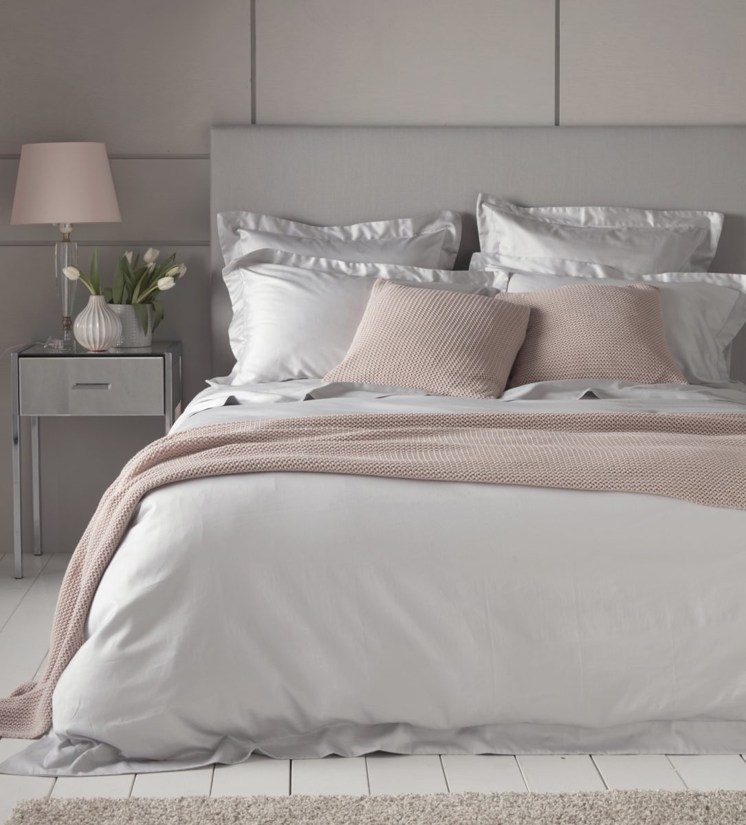 Luxury bed linen light gray 600 thread size |  secret laundry shop YSCXBMF