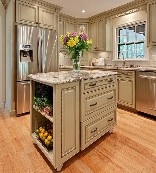 Ideas and inspiration for mobile kitchen islands