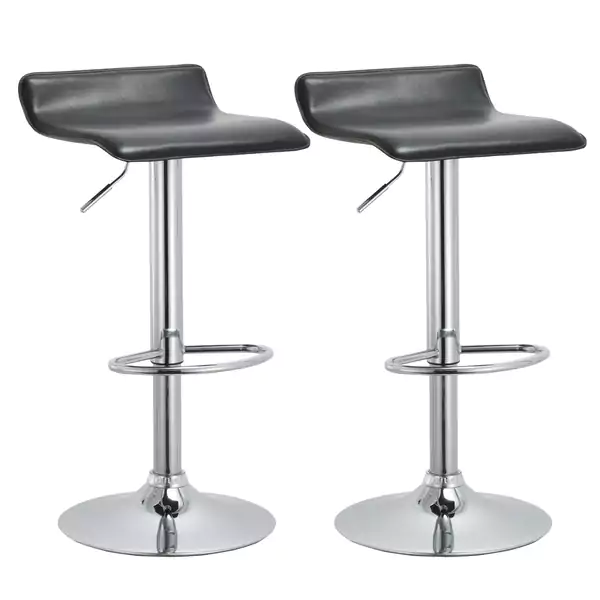 modern adjustable bar stools (set of 2) - 23.5 - 31.5 AZDKEKW