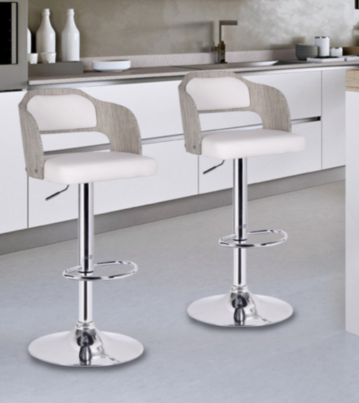 modern bar stool white adjustable bar stool XUADQFA