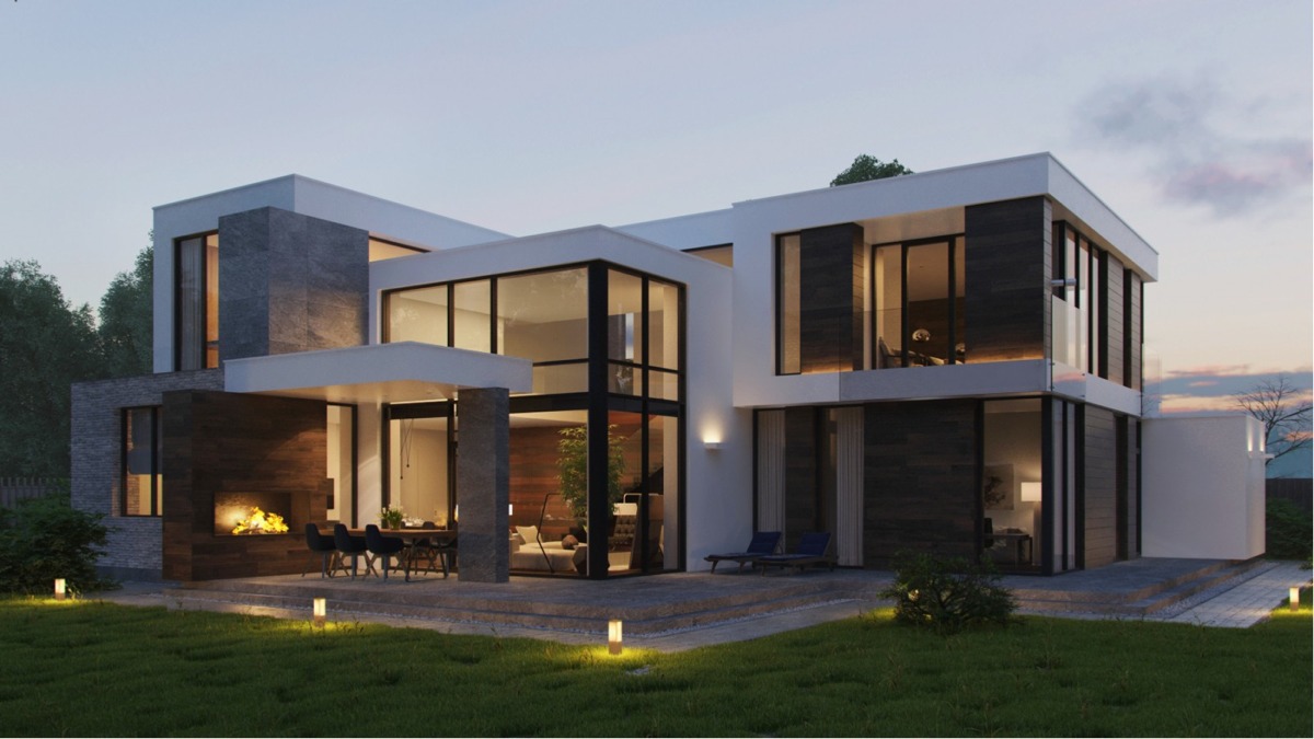 modern home designs modern villa design home design front exterior design of indian bungalow 3d EFVBRPK