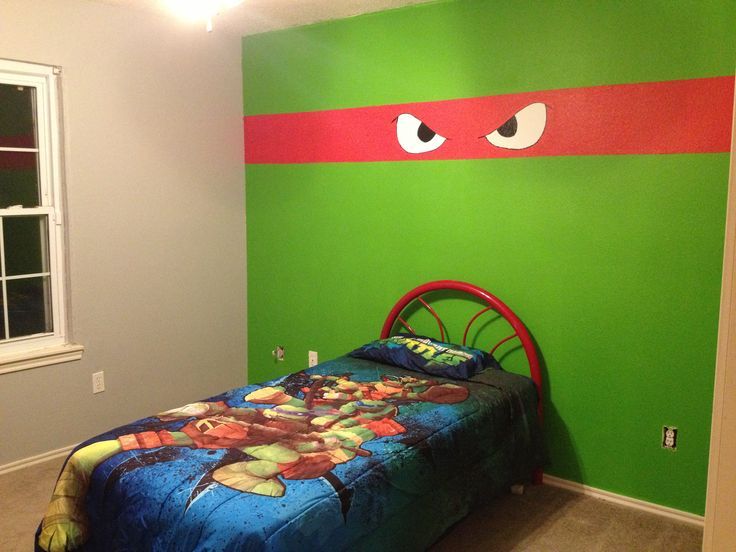 Teenage Mutant Ninja Turtles Bedroom Ideas |  Teenage mutant ninja.