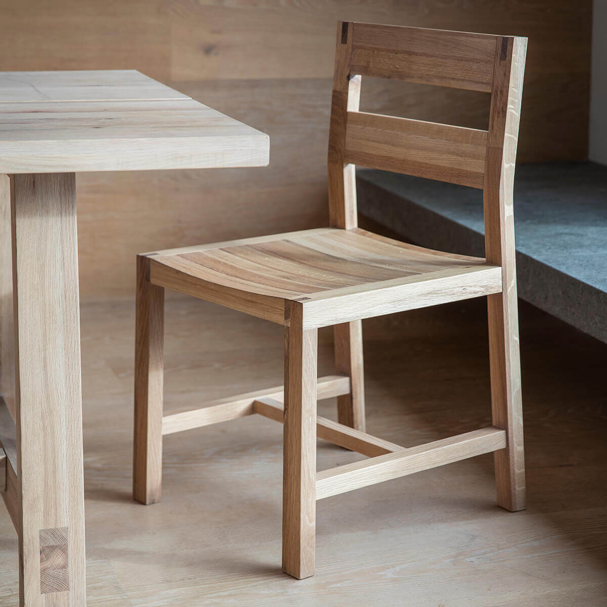 Dining room chairs made of oak narrative dining room set made of solid oak 2 XGTDVWH