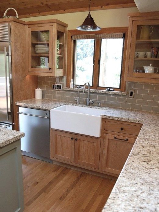 5 MORE Ideas: Update oak or wood cabinets WITHOUT a drop of paint
