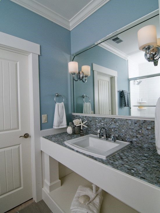 Ocean Bathroom Design, Pictures, Remodel, Decor and Ideas that I love.