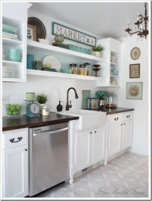 SNS # 73 Brings You ~ Kitchen Cabinet Ideas - Funky Junk Interiors ...