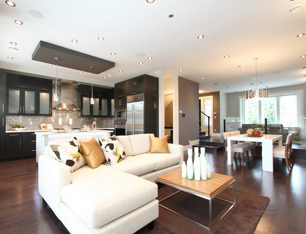 20 Charming Modern Open Living Room Ideas |  Home design love