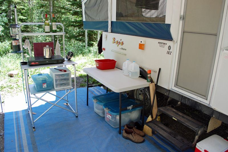 Outdoor Cooking - Storage Ideas Or Camping Kitchen?  |  Camping tools.