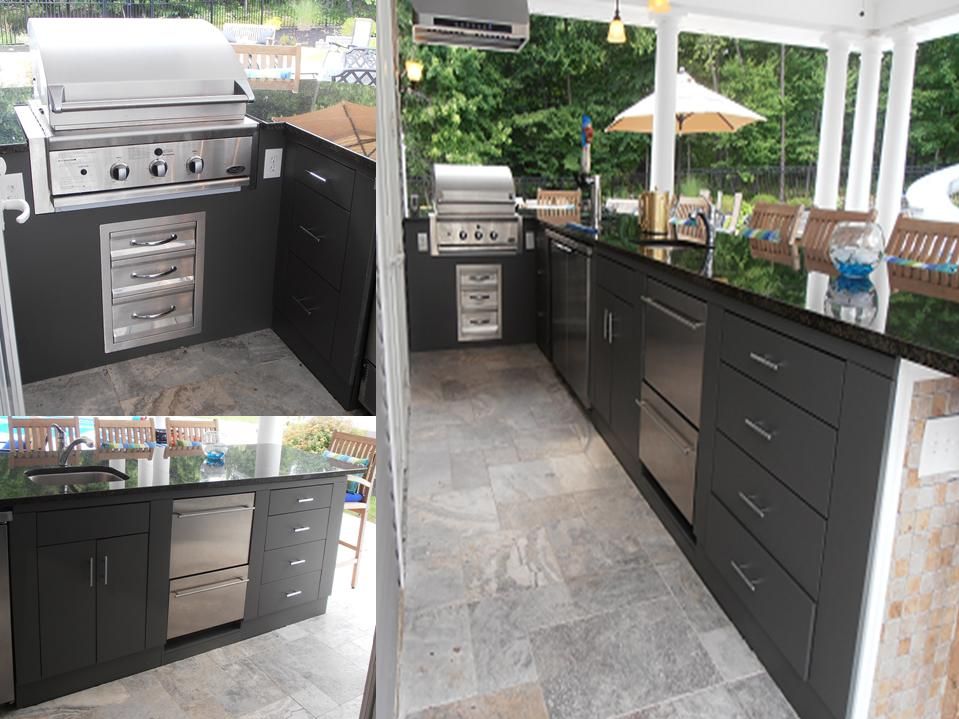 Outdoor kitchen cabinets and more wonderful for summer JBDSUZC