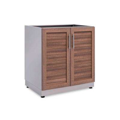 Outdoor kitchen cabinets natural cherry 32 inches 2 door bases 32 inches W x 36.5 VCSQFJZ