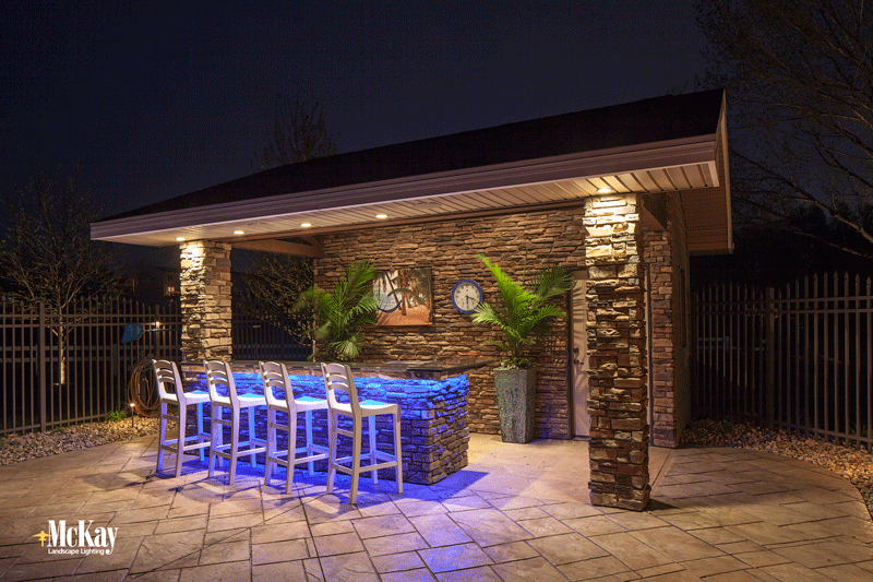 Lighting ideas for the kitchen and outdoor grill |  Outside lighting, outside.