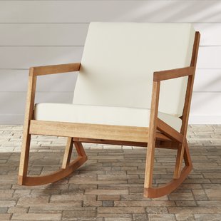 Rocking chairs for outdoor use Vernon rocking chair with EWZKESX cushion