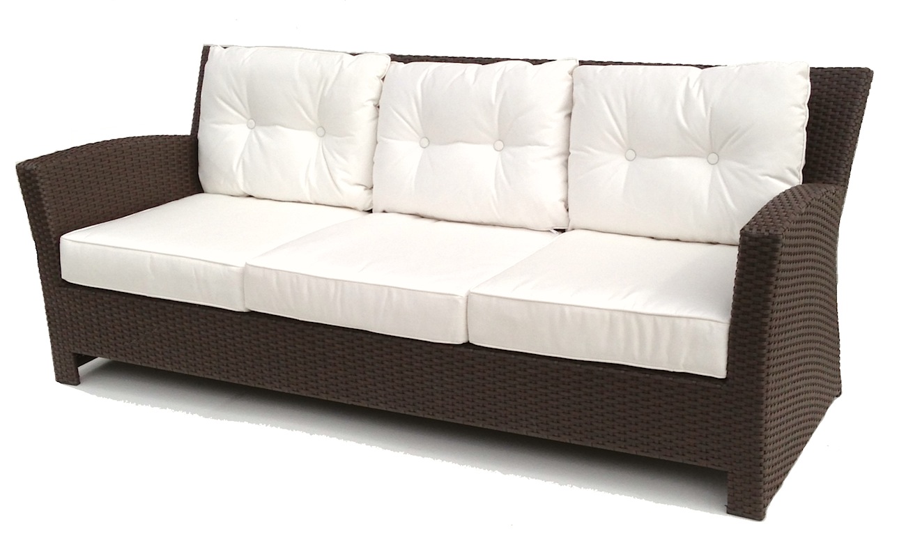 Wicker sofa for outdoors - sonoma GLRDAKH