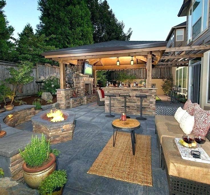 Overhead patio lighting wonderful covered patio in the back yard 19 patio ideas cover PLNRDER