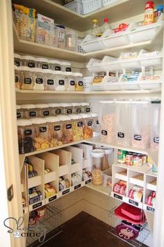Pantry Organizations The perfect pantry is both functional and beautiful.  check out these 10 WOEQUBS