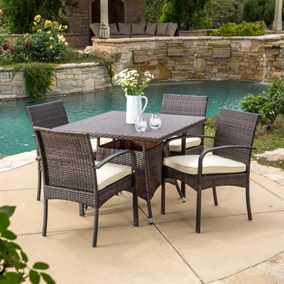 Dining tables and chairs for the terrace with the best-selling home decor Coronado 5 JZHJHDV