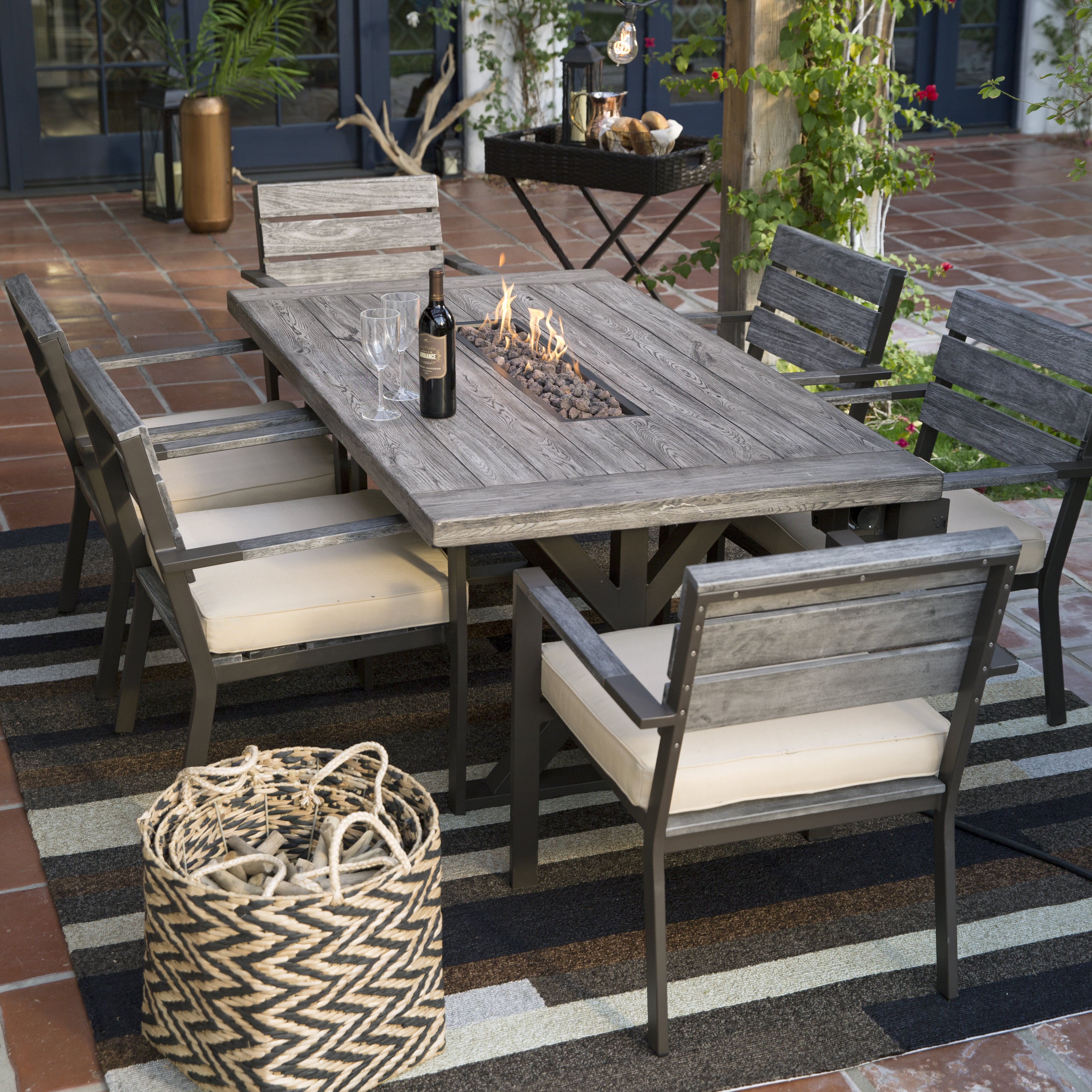 Dining tables for the terrace Dining table and chairs for the terrace in terms of durable outdoor sets blogbeen QODIIEJ