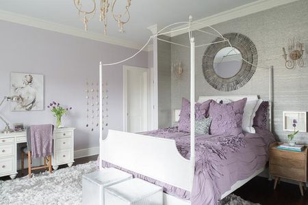 Purple bedroom tips and decorating idea