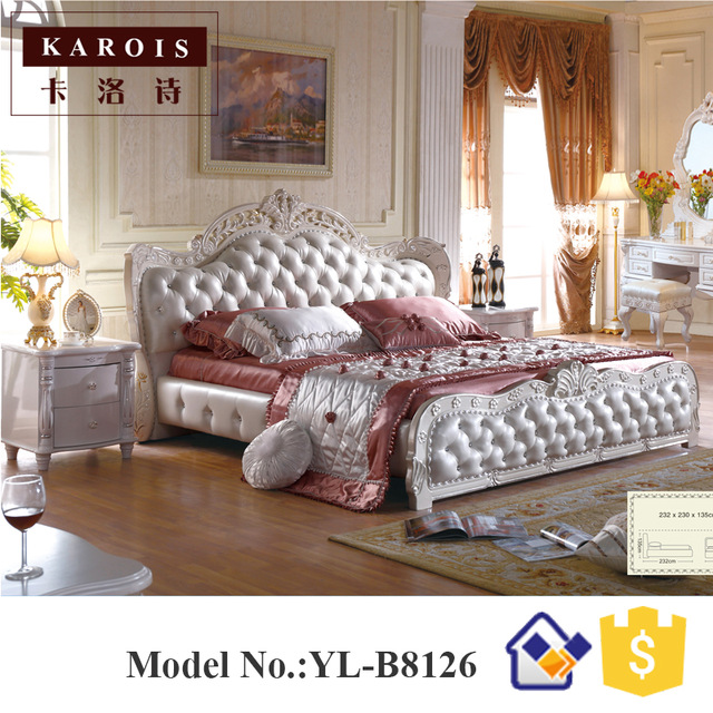 purple diamond bedroom furniture antique king size bed design b8126 IYPKBEV
