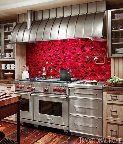40 Great Kitchen Backsplash Ideas - Decoholic |  Kitchen color.