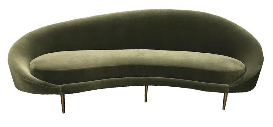round sofa - modern sofa - mid century modern sofa - spd custom OQGLTWC