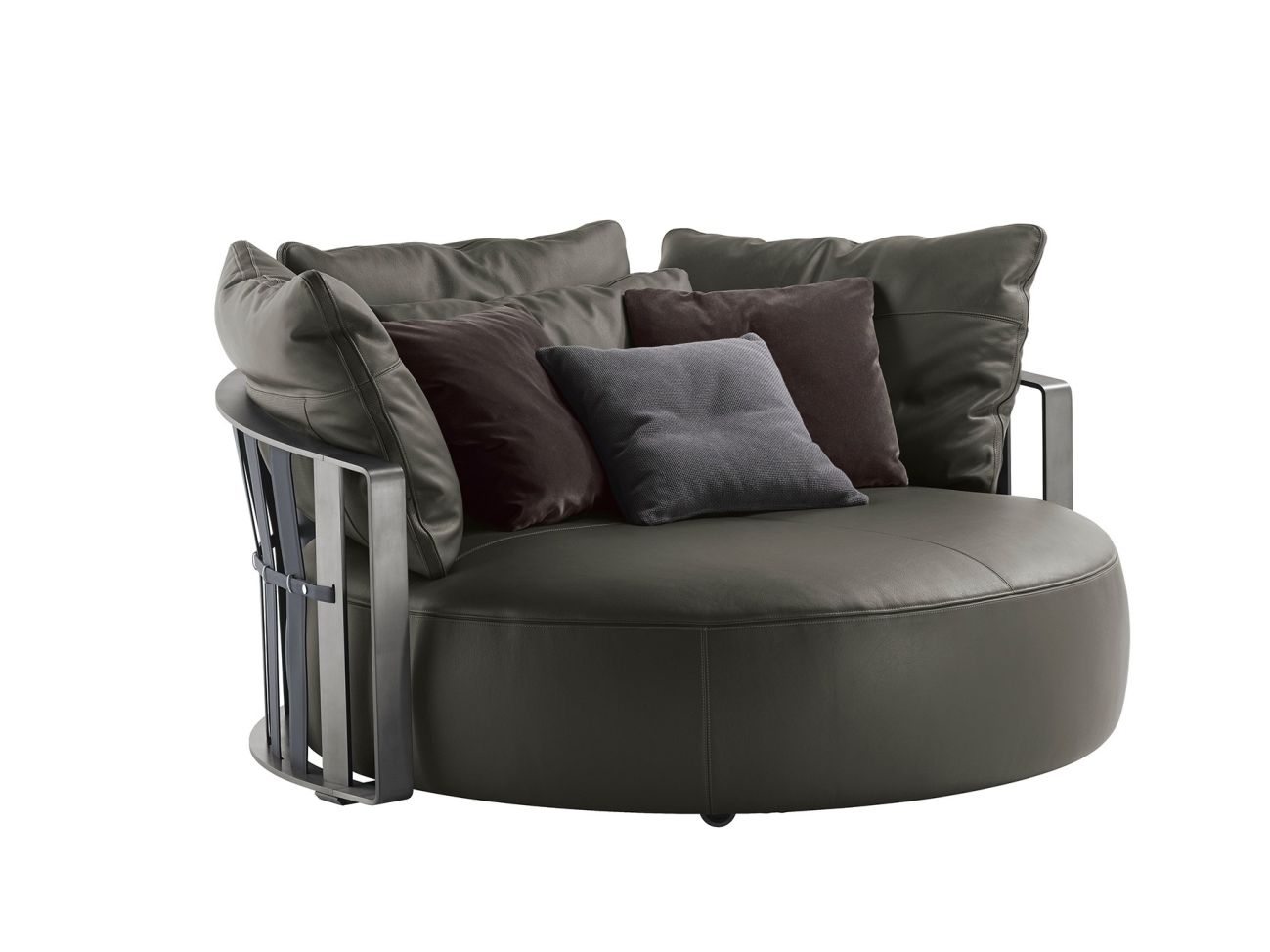 round sofa scarlette poltrona frau round chair SNCERSH