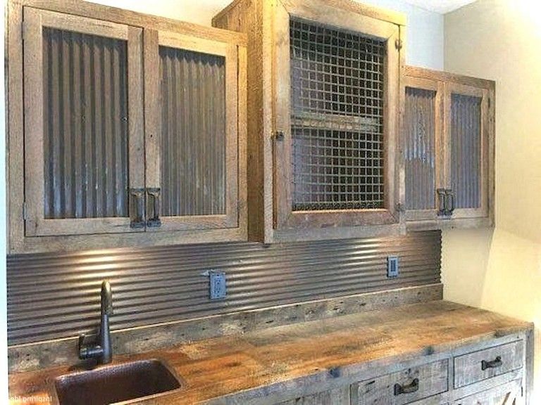 60 simple ideas for kitchen cabinets |  Rustic Kitchen Cabinets, Home.