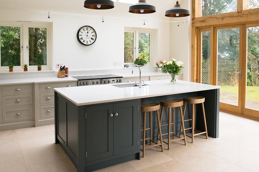 Shaker kitchens bespoke design enables your perfect home to have its unique kitchen.  QWMDFLD