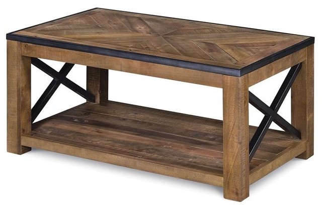 small coffee table Penderton wood rectangular cocktail table, small VPNHUTK