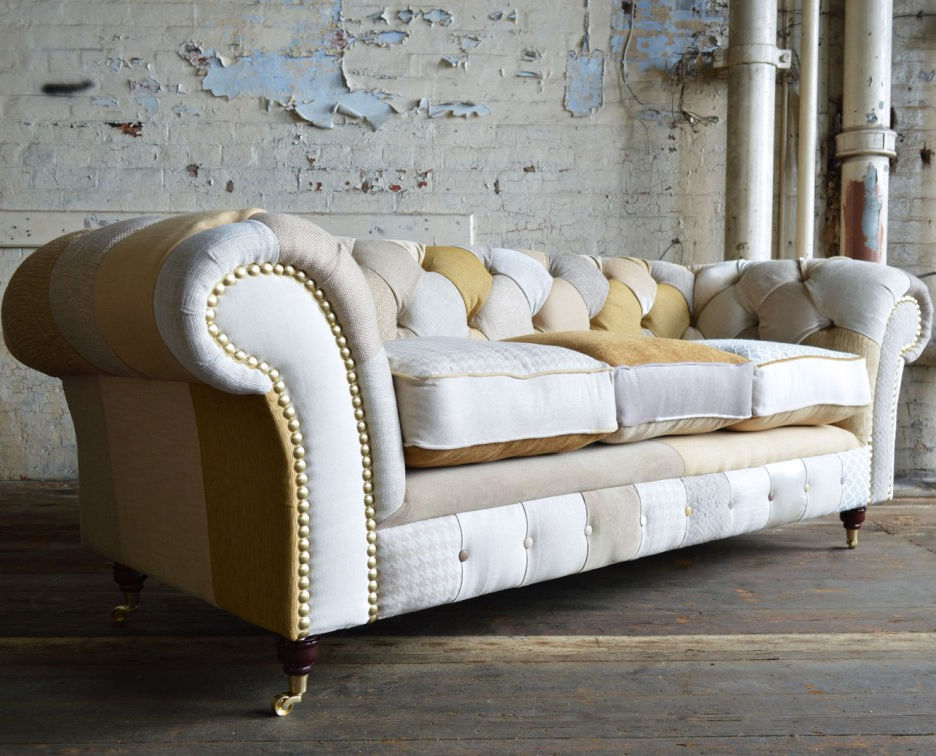 Chesterfield sofa Chesterfield sofa / fabric / 2-person / 3-seater - Chester IFUYKFV