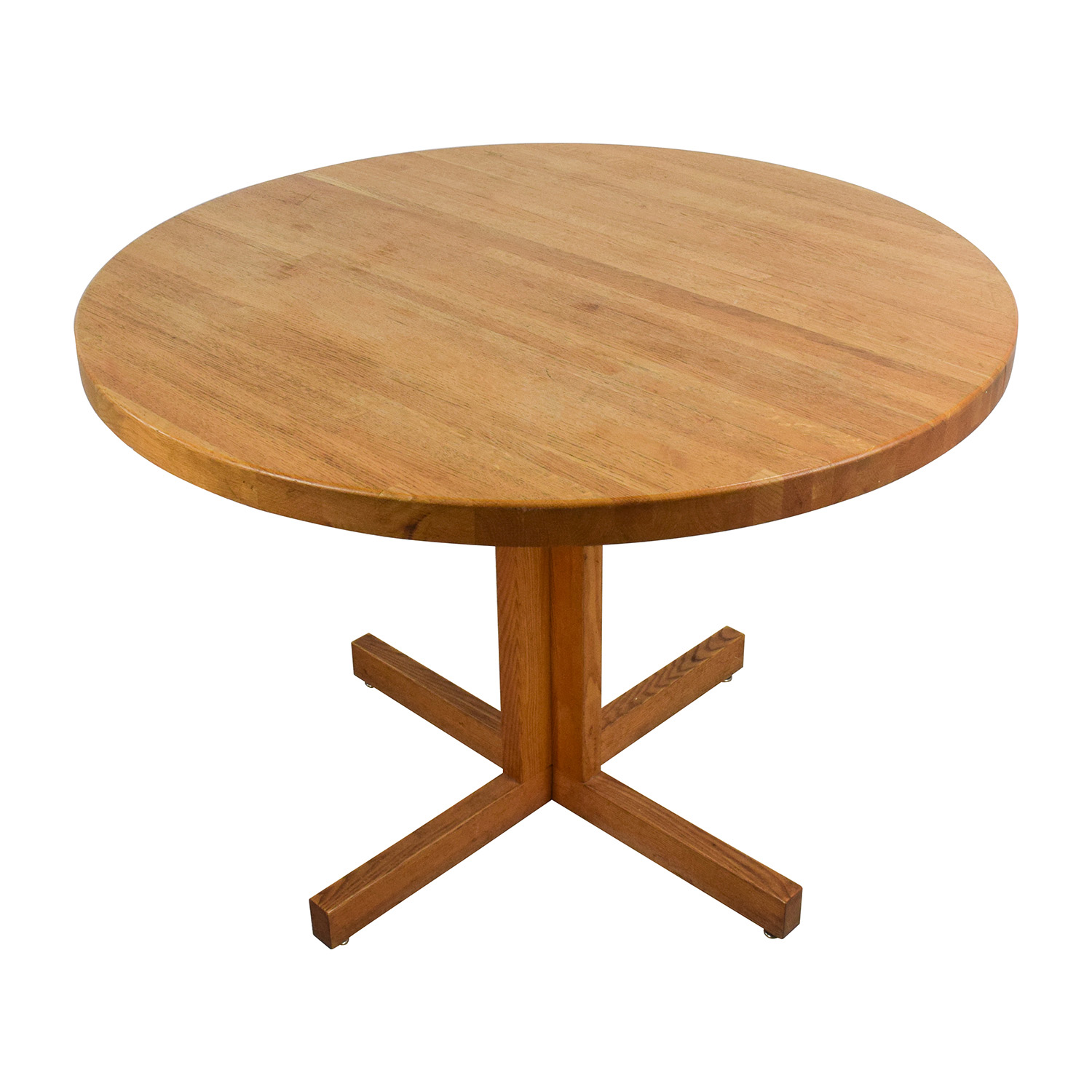 round table in solid oak Price ... UUACLZC