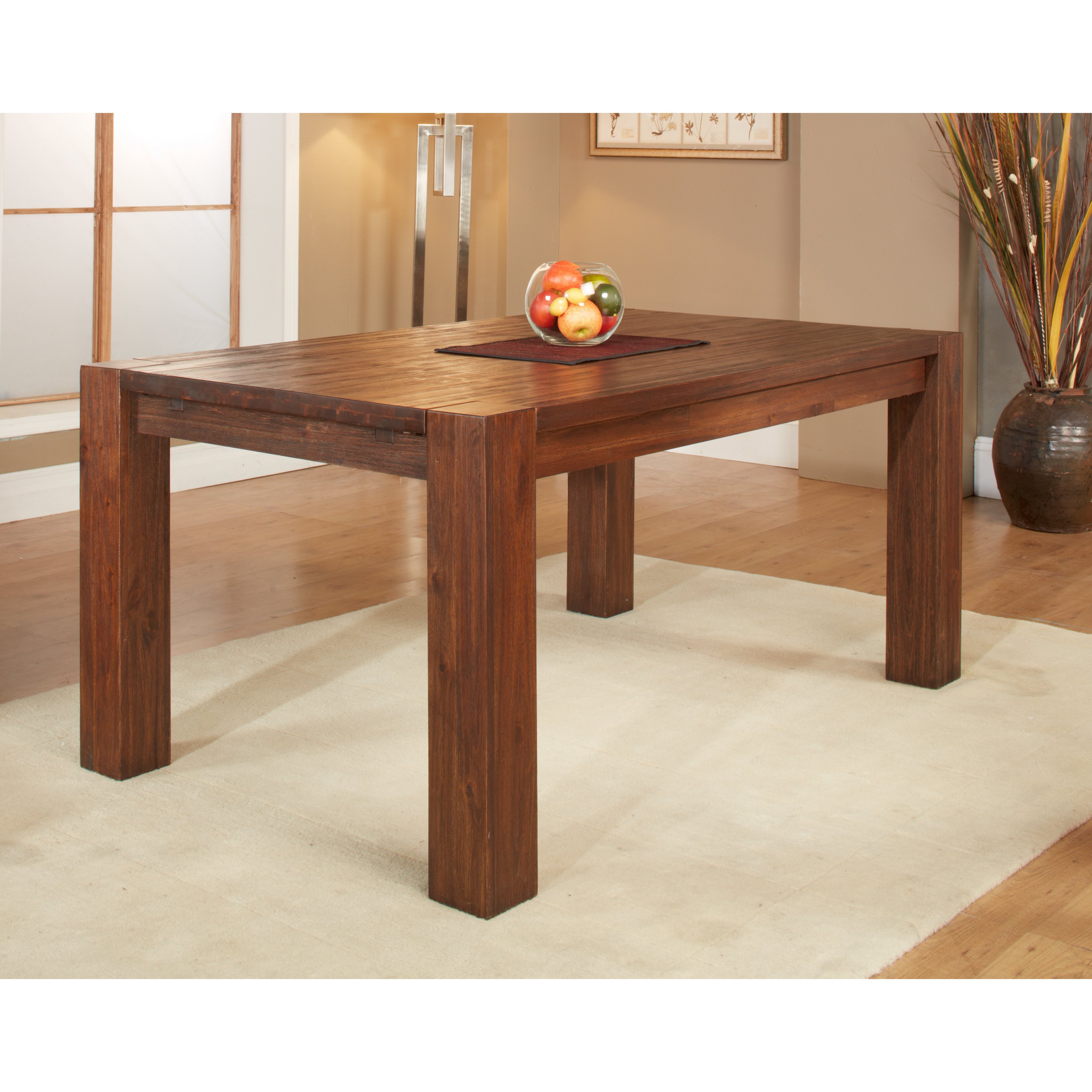 Solid wood dining table Modus Herbst solid wood extending table - cider |  Hayneedle DAJKYXZ