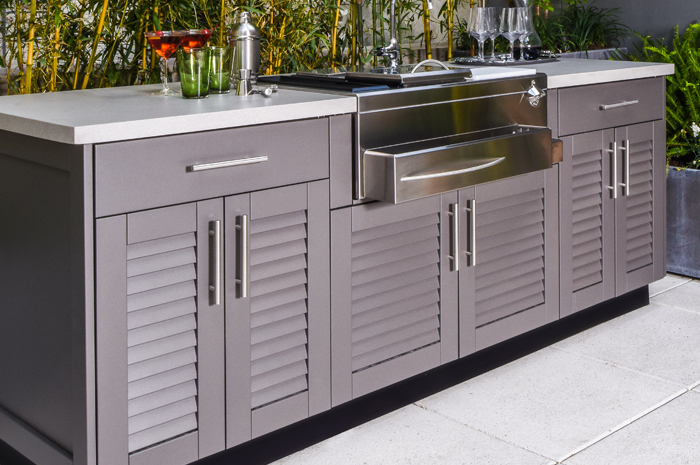 Stainless steel outdoor kitchen cabinets XMRLXUW