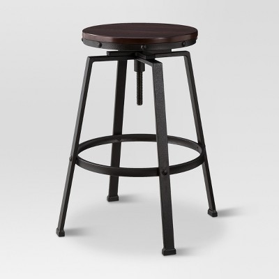 swivel bar stool lewiston adjustable swivel bar stool bronze - threshold ™ WWCJDHL