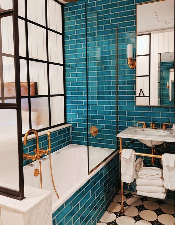 7 Wonderful Turquoise Bathroom Ideas - Daily Dream Dec