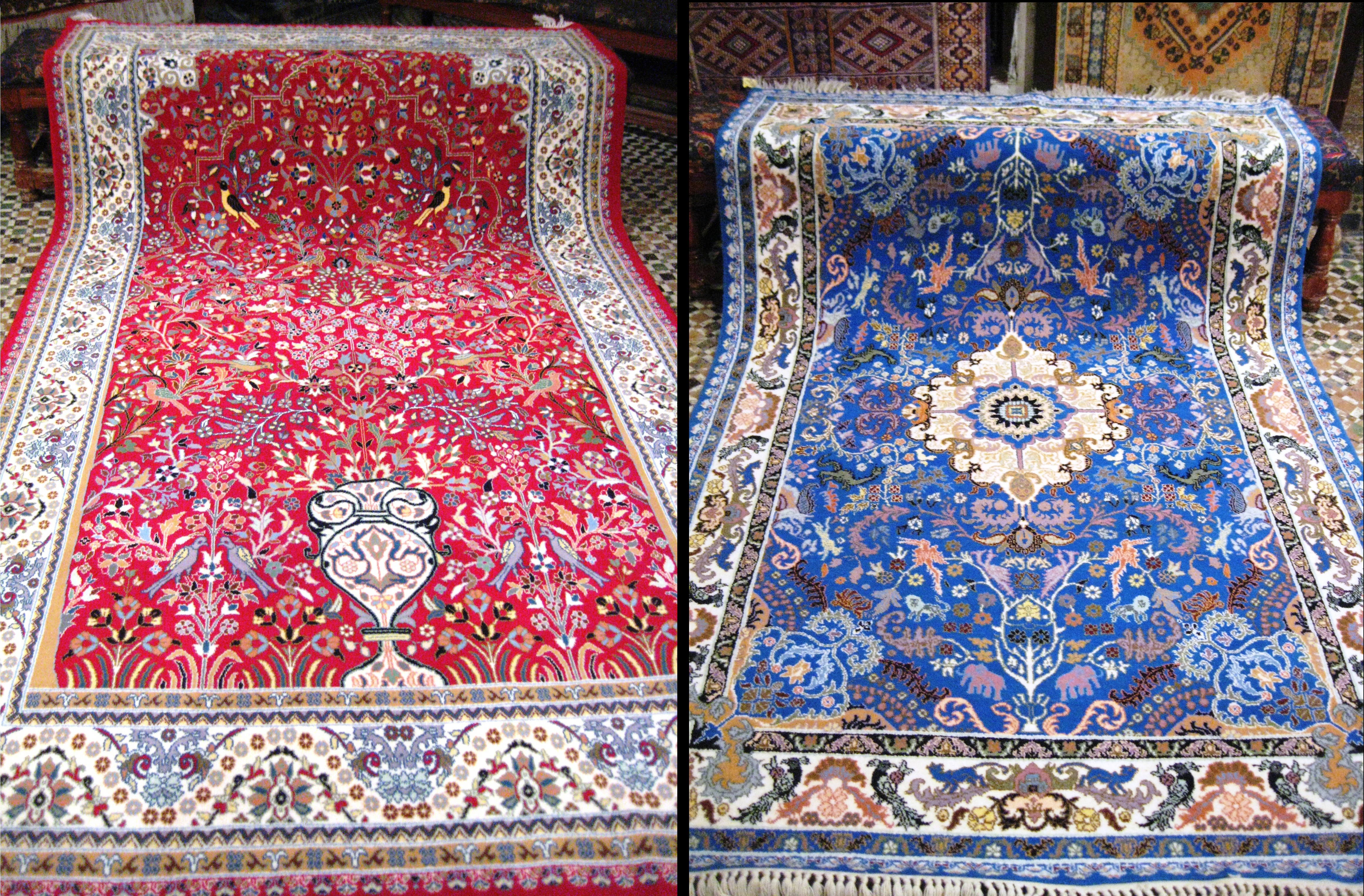 the Moroccan carpets we almost bought UUQYMQI