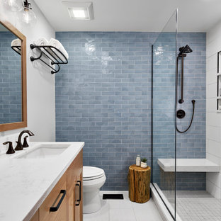 75 beautiful transitional bathroom pictures and ideas - October ...