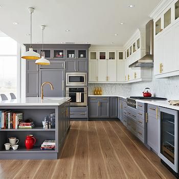 White Shaker Cabinets - Contemporary - Kitchen |  Kitchen cabinets.