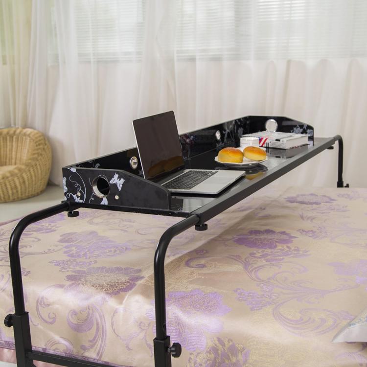 unicoo bedside table - sliding bed desk - trundle bed desk for HTTIMKV