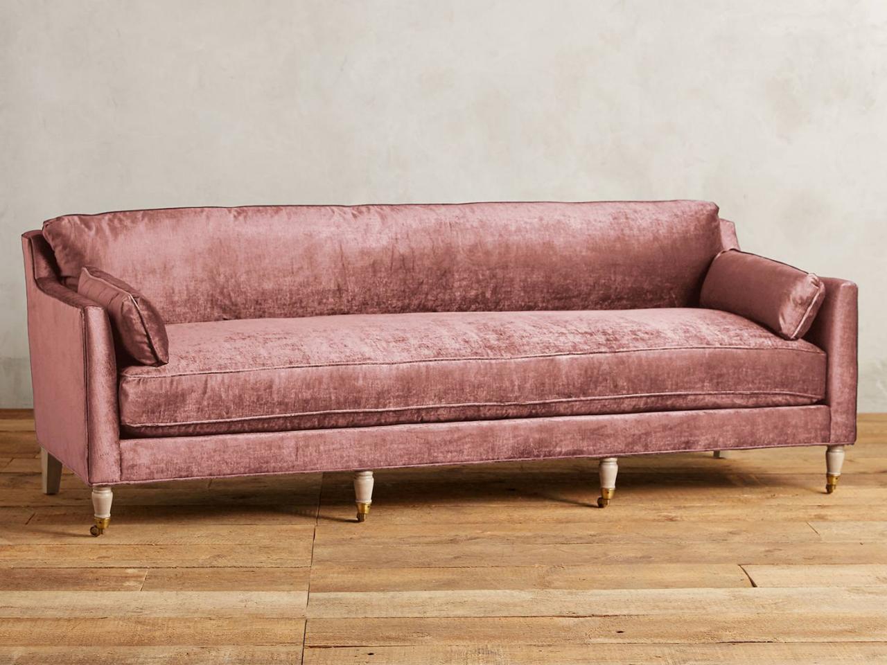 Velvet sofas dusty pink sofa KKKOHIL