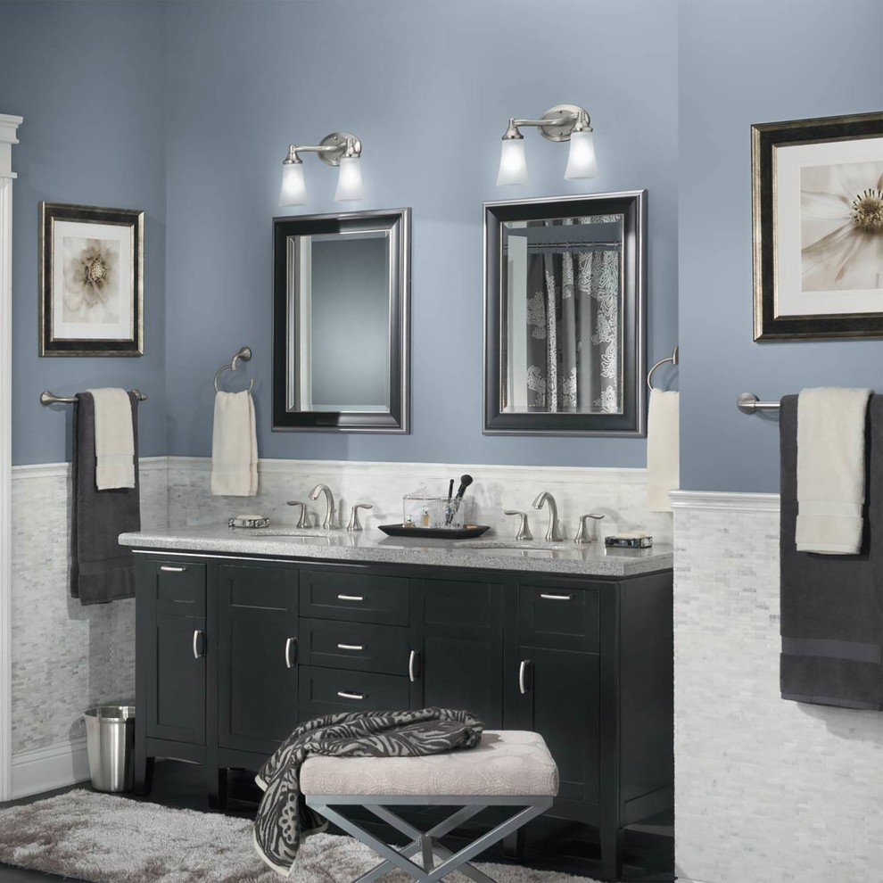View in gallery gray-blue bathroom bathroom paint colors that are always RSRKWOG
