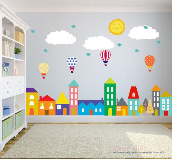 Wall decals for kids are a great addition to any nursery, playroom, or nursery, and DRZHOVV